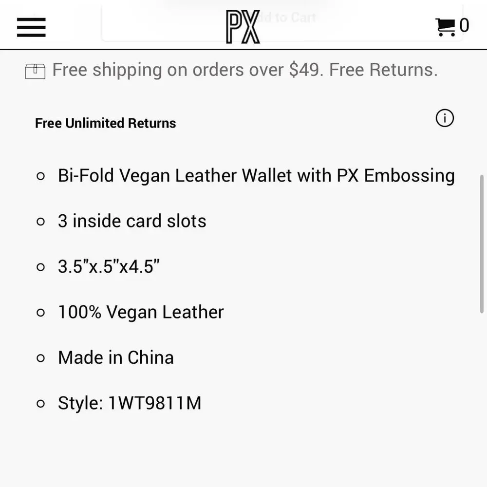 Px los angeles bi fold